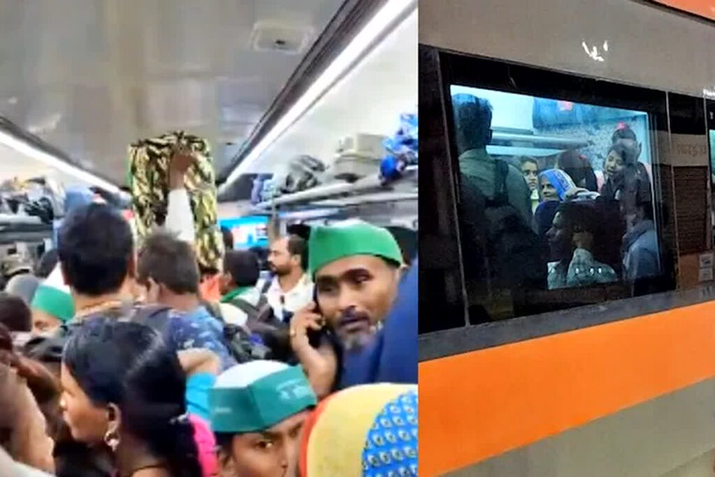 Vande Bharat Express video viral