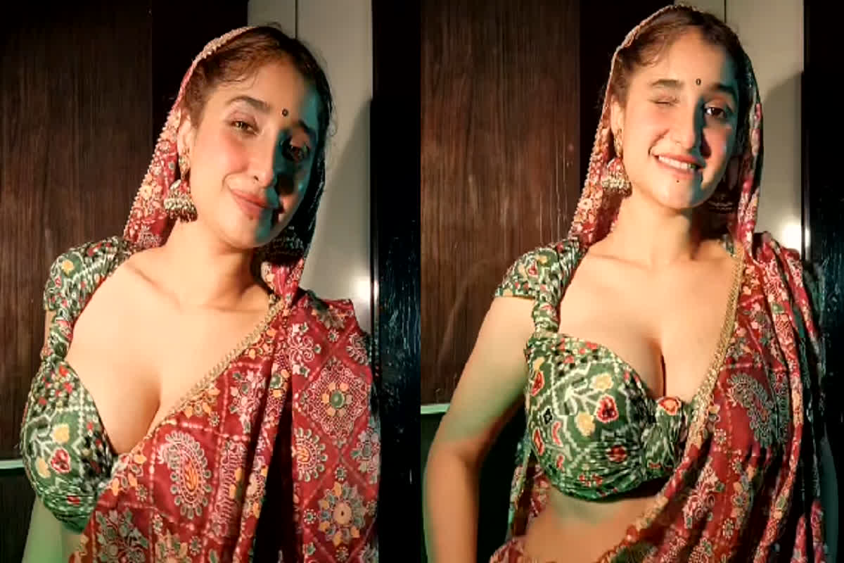 Hot Bhabhi Sexy Video: मॉडल भाभी ने हरियाणवी गाने पर लगाएं देसी ठुमके, सेक्सी फिगर देख मचल उठा फैंस का दिल, जमकर वायरल हुआ वीडियो