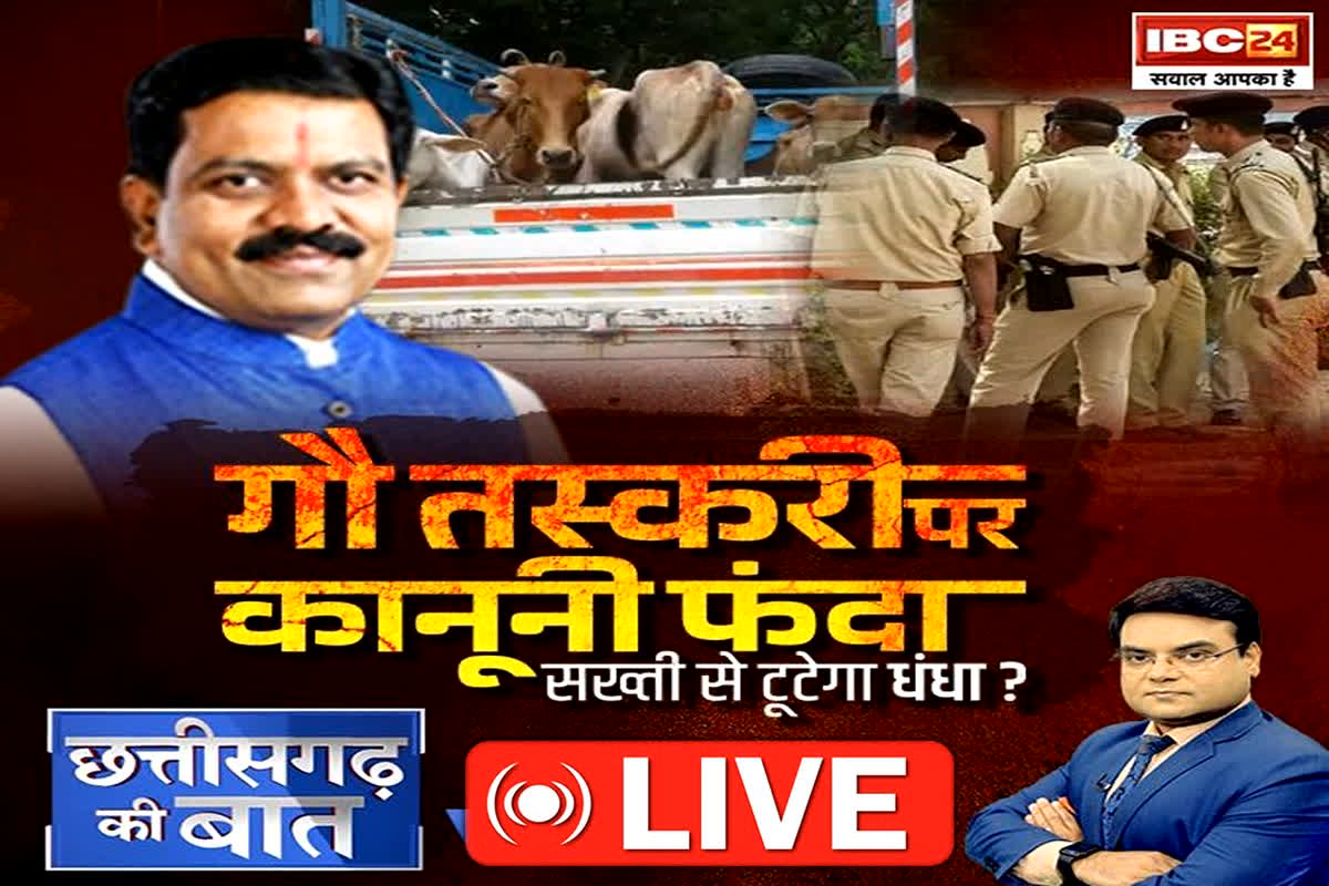 CG Ki Baat: गौ तस्करी पर कानूनी फंदा… सख्ती से टूटेगा धंधा? क्या तस्करी को पूरी तरह रोक पाएगी साय सरकार की नई गौ नीति