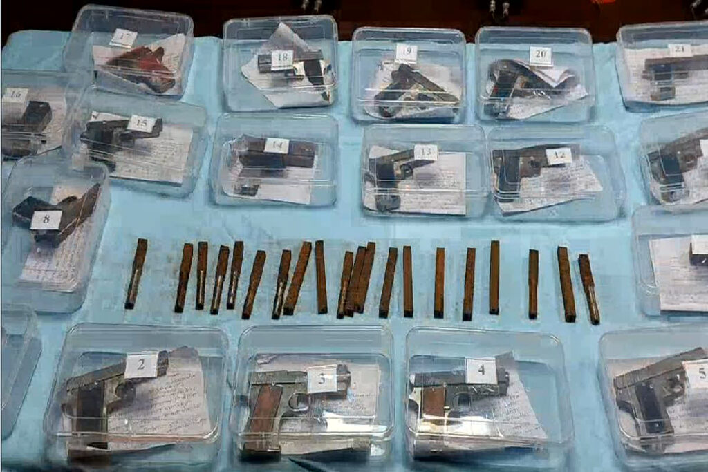 Illegal Weapons Seized