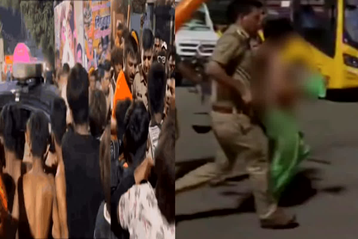 Kanwadiyon ne Kinnar ko kiya Nude: सावन में कांवड़ियों का आतंक..! बीच सड़क पर किन्रर को पीट-पीटकर किया न्यूड