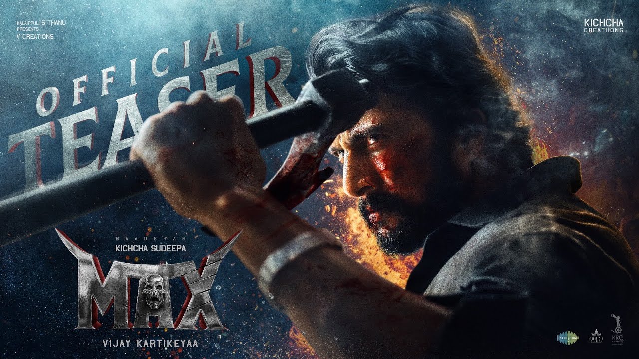 MAX (Hindi) – Official Teaser | Baadshah Kichcha Sudeep | Vijay Kartikeyaa | B Ajaneesh Loknath