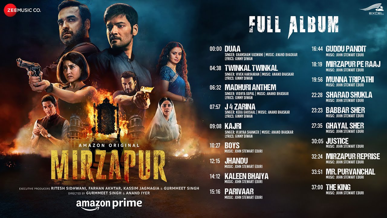 Mirzapur 3 – Full Album | Pankaj Tripathi, Ali Fazal, Shweta Tripathi, Rasika Dugal
