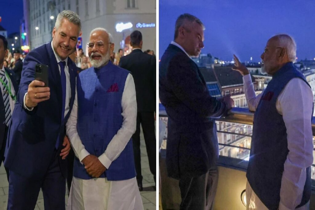 PM Modi in Austria