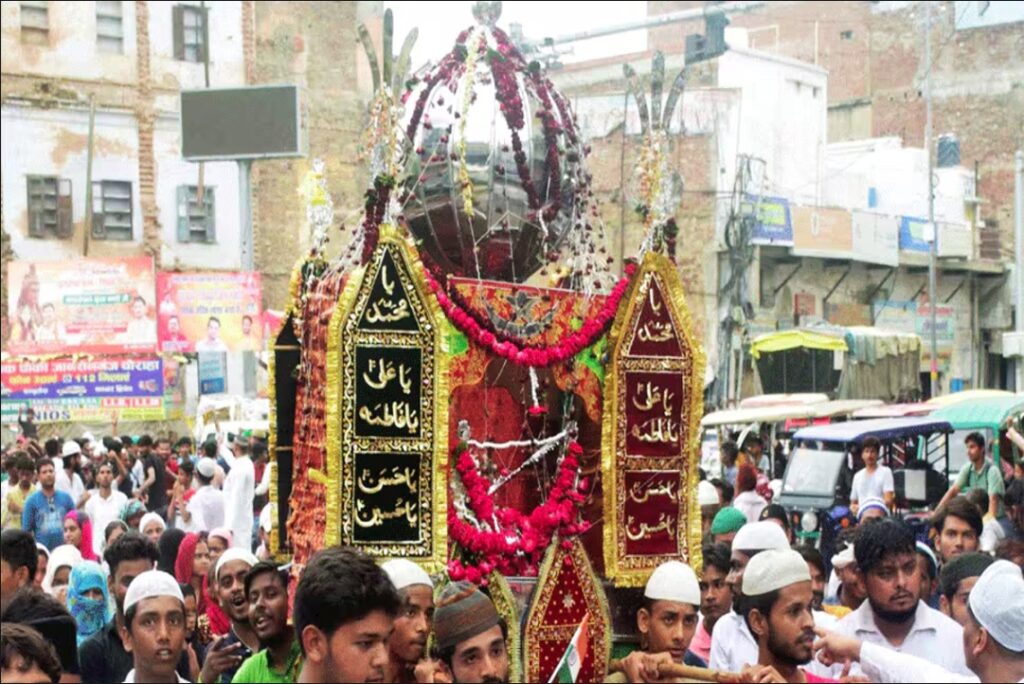 Durga and Bhairava Mandir in Muharram