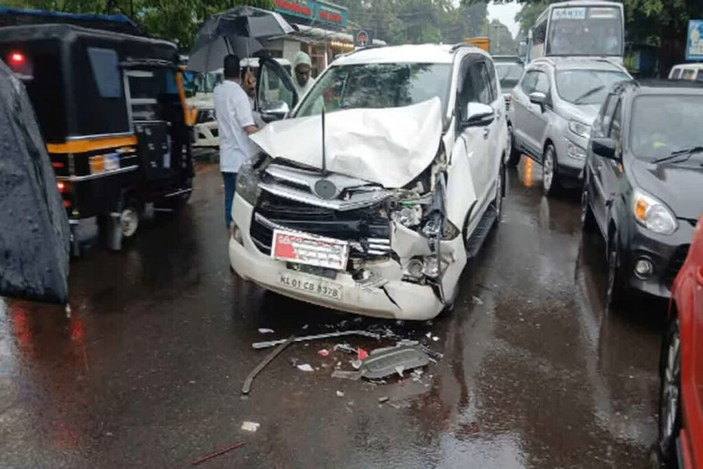 VD Satheesan Accident