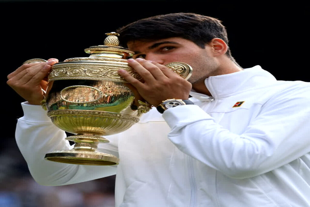 Carlos Alcaraz Wimbledon Champion