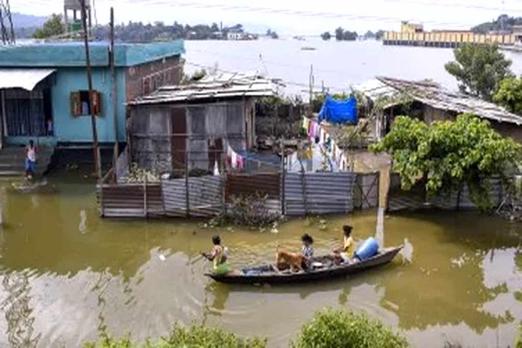 72 people died in Assam floods