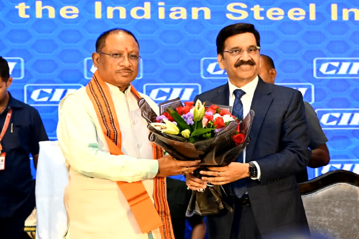 CM Sai In Green Steel Summit: ग्रीन स्टील समिट 2024 में शामिल हुए CM विष्णुदेव साय, भिलाई स्टील प्लांट को बताया एशिया का सबसे बड़ा स्टील प्लांट