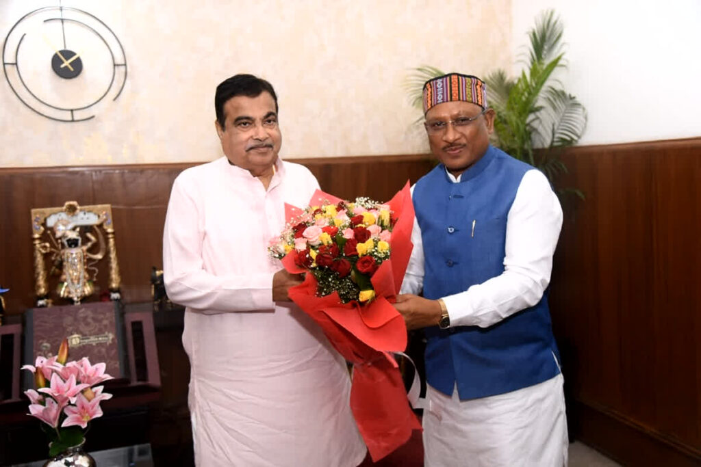 CM Sai Meet Nitin Gadkari: