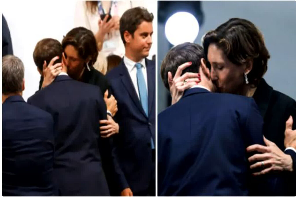 President Emmanuel Macron Viral Photo