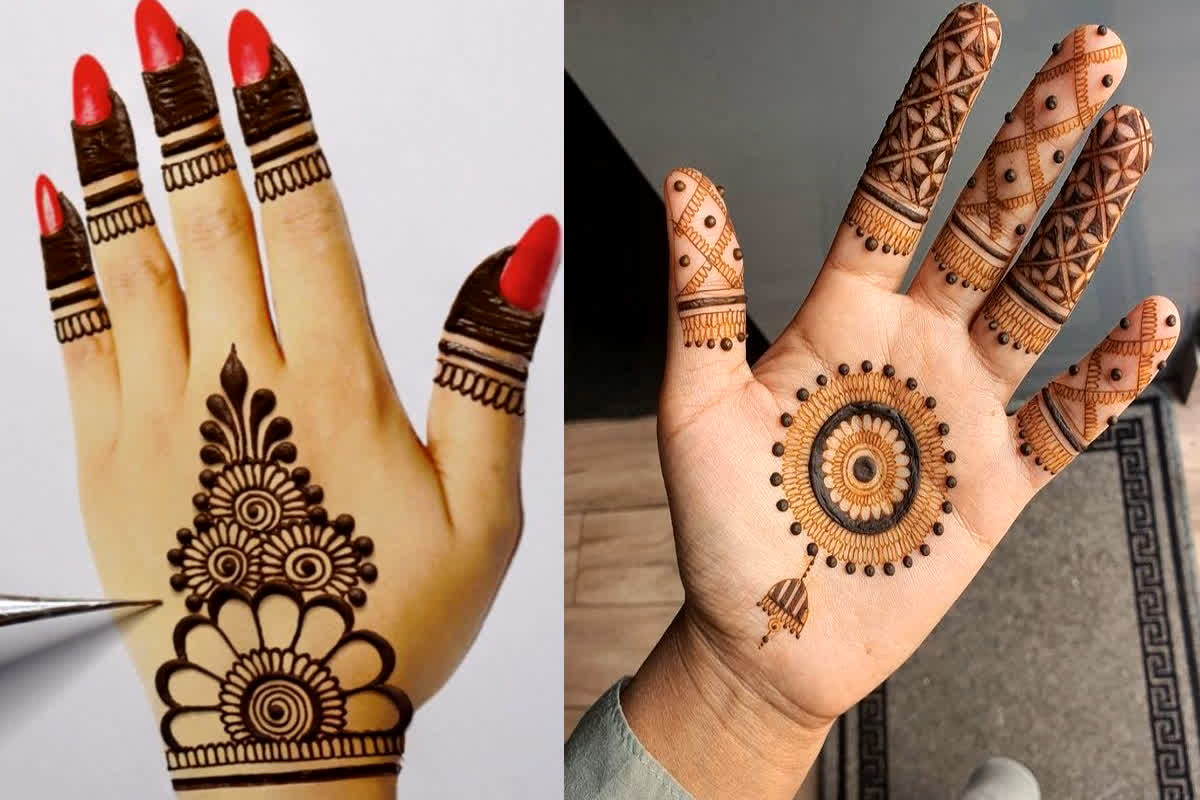 Easy Mehndi Design: मात्र 10 मिनट में इन खूबसूरत डिजाइन से सजाएं अपना हाथ, नहीं हटेगी लोगों की नजर