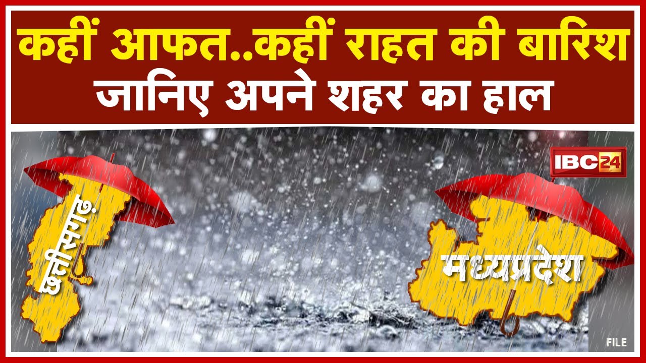 Monsoon Rain : प्रदेश में बारिश का कहर | मौसम विभाग ने जारी किया ​अलर्ट…फिर होगी झमाझम बारिश