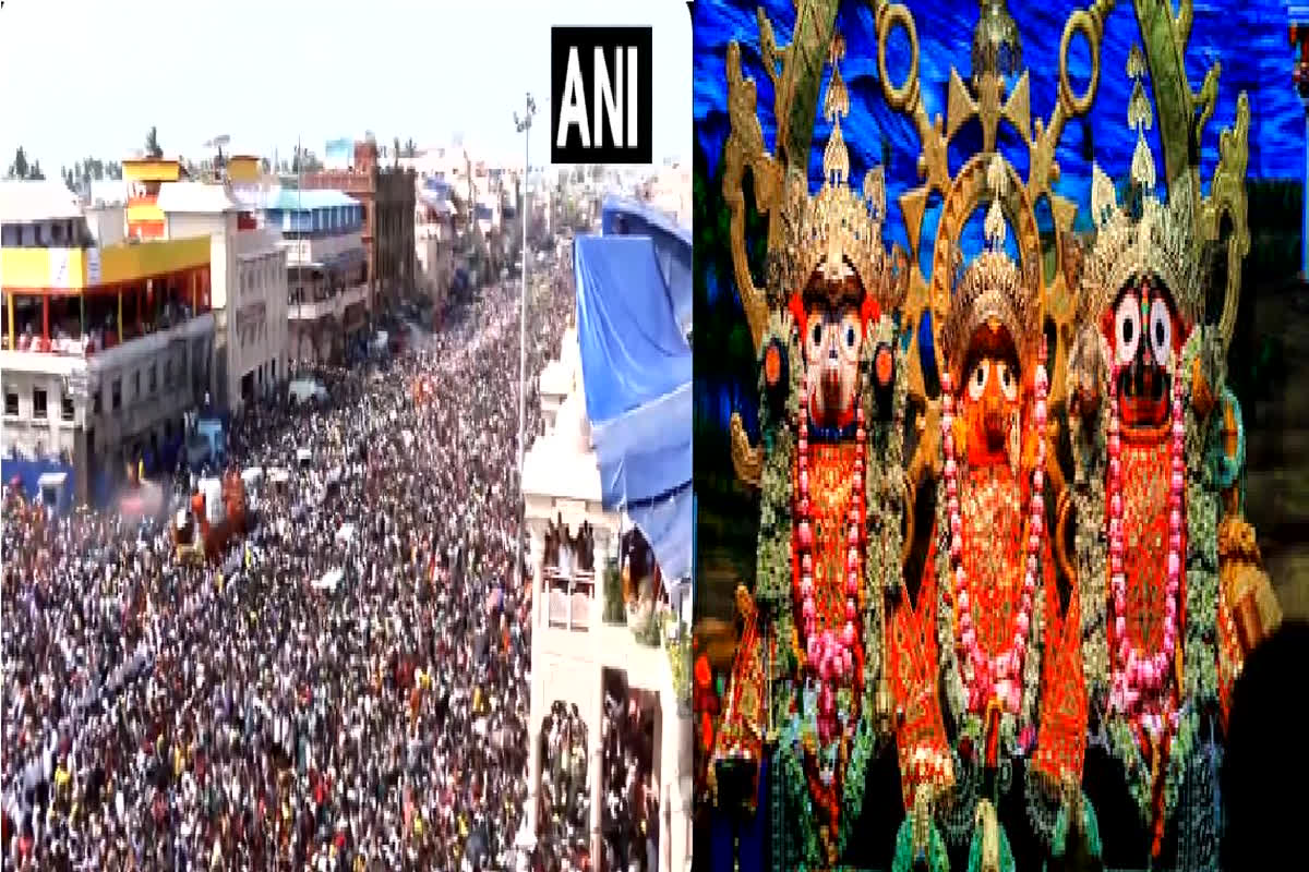 Jagannath Puri Rath Yatra 2024: शुरू हुई रथ यात्रा, भगवान जगन्नाथ के दर्शन के लिए उमड़ी भक्तों की भीड़