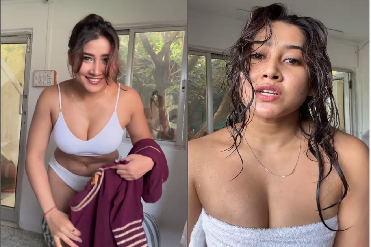 सफेद बिकनी में गुजराती गर्ल ने शेयर किया सेक्सी वीडियो, जिसने भी देखा दबा ली होठों तले उंगलियां