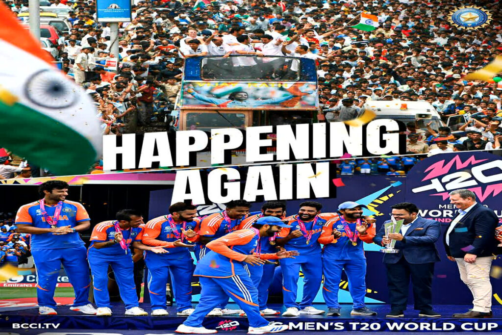 Team India Victory Parade