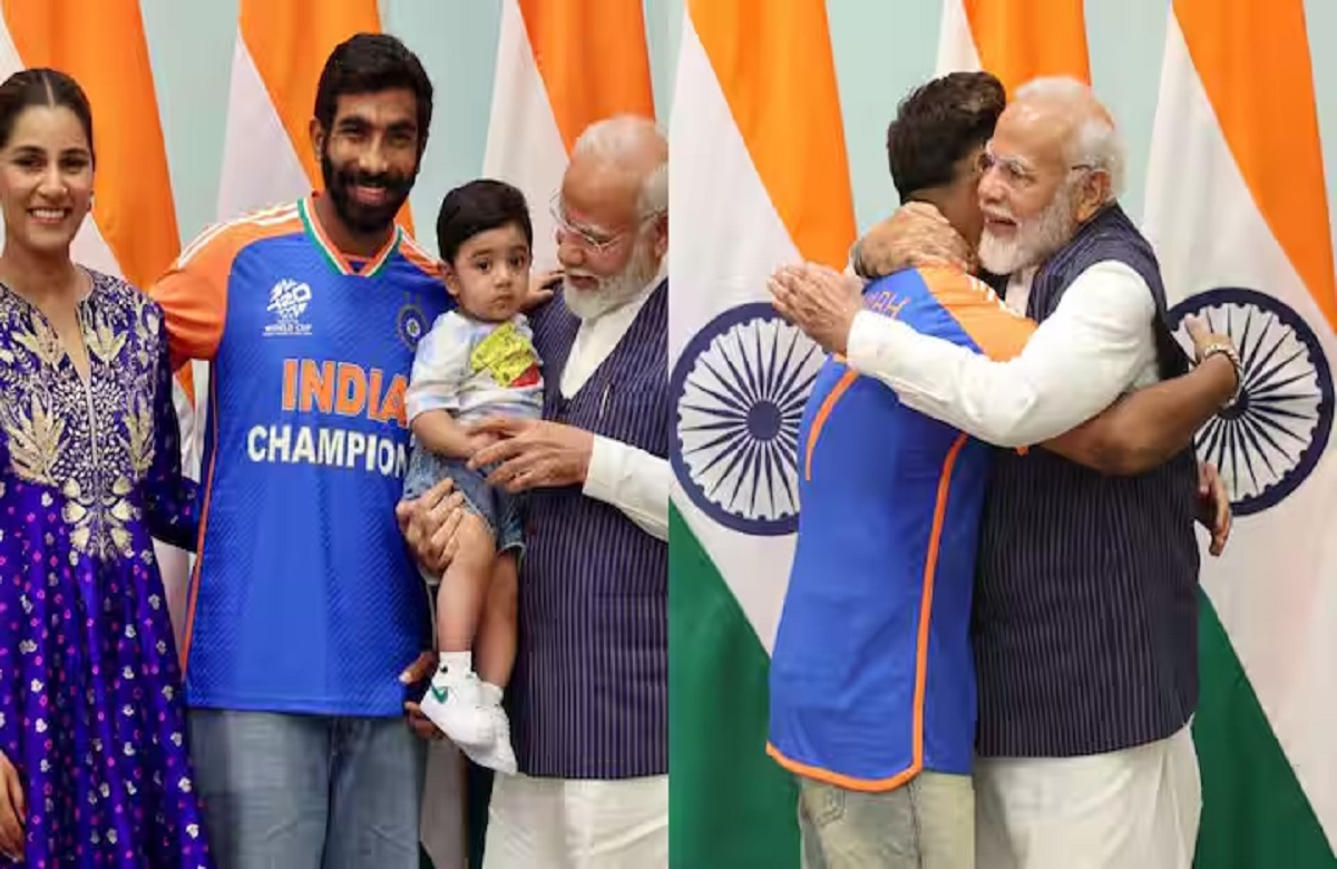 PM Modi Meets Team India: खिलाड़ियों की परिवारों से भी मिले पीएम मोदी, फाइटर ऋषभ पंत को लगाया प्यार से गले