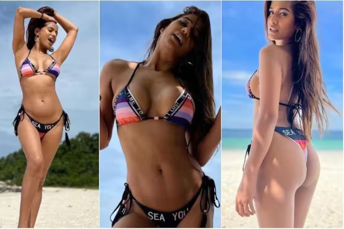 Poonam Pandey Hot PhotoShoot : पूनम पांडेय ने फिर लगाई सोशल मीडिया पर आग..थाई-हाई स्लिट गाउन में कराया हॉट फोटोशूट, देखकर रह जायेंगे दंग