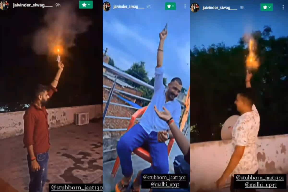 Bulandshahr Firing Video: बेखौफ बदमाश… खुलेआम तमंचे से फायरिंग करते नजर आए तीन युवक, जमकर वायरल हो रहा वीडियो