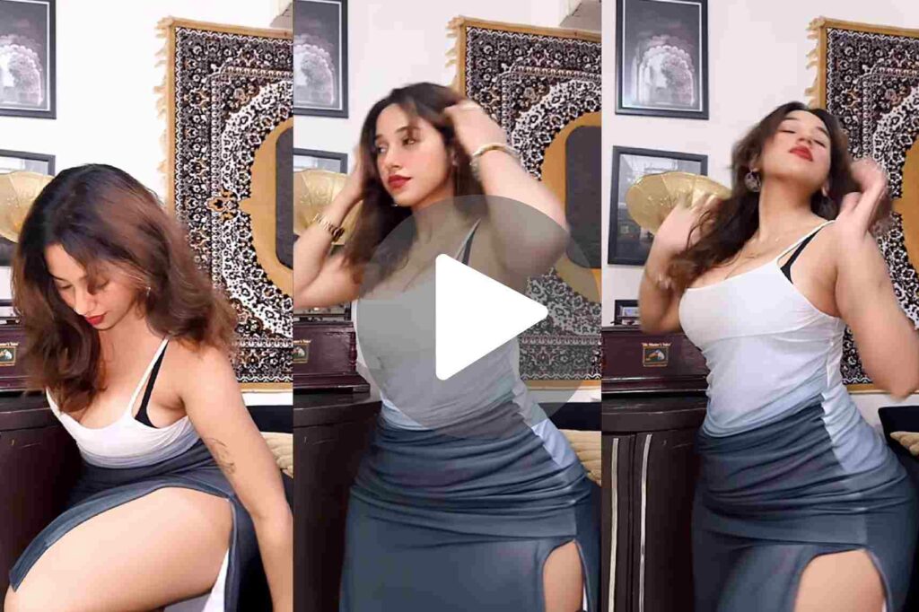 Desi Hot Model in Black Bra Viral Online Treding Video HD