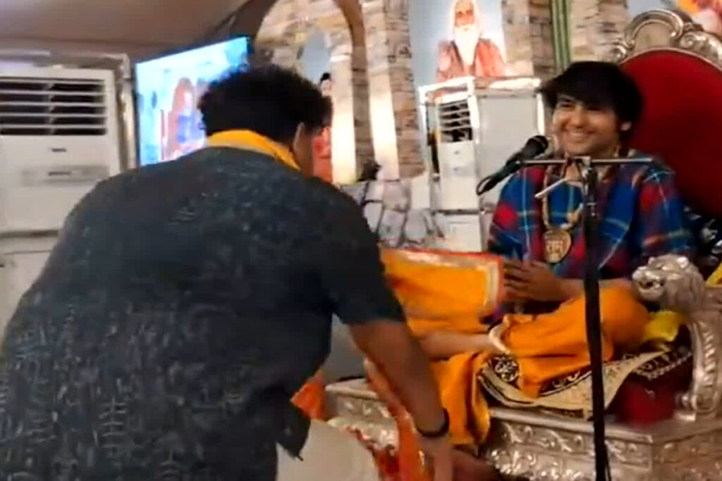 Kuldeep Yadav in Bageshwar Dham