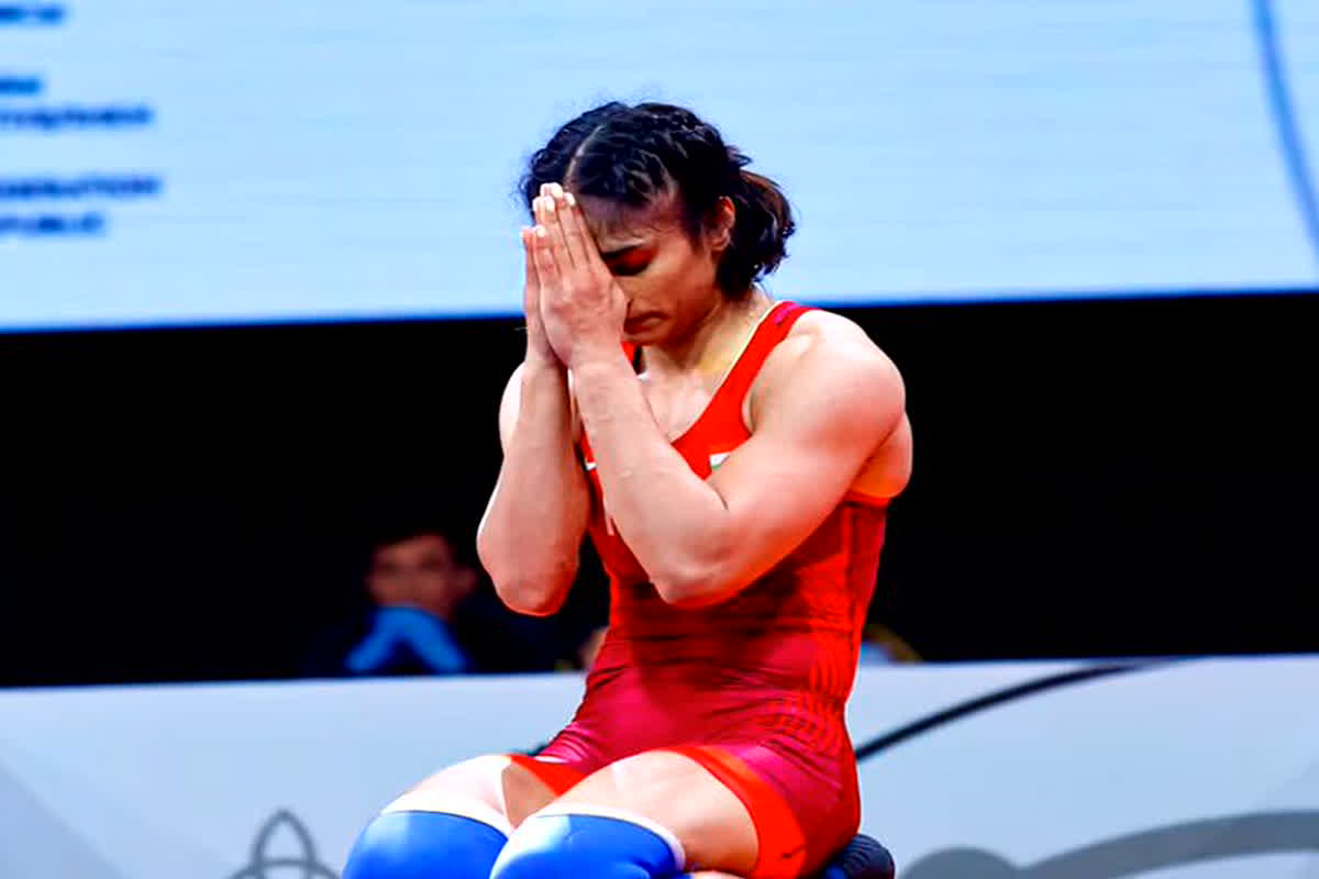 Paris Olympics 2024 : पक्का हुआ भारत का एक और मेडल, फाइनल में पहुंची रेसलर विनेश फोगाट