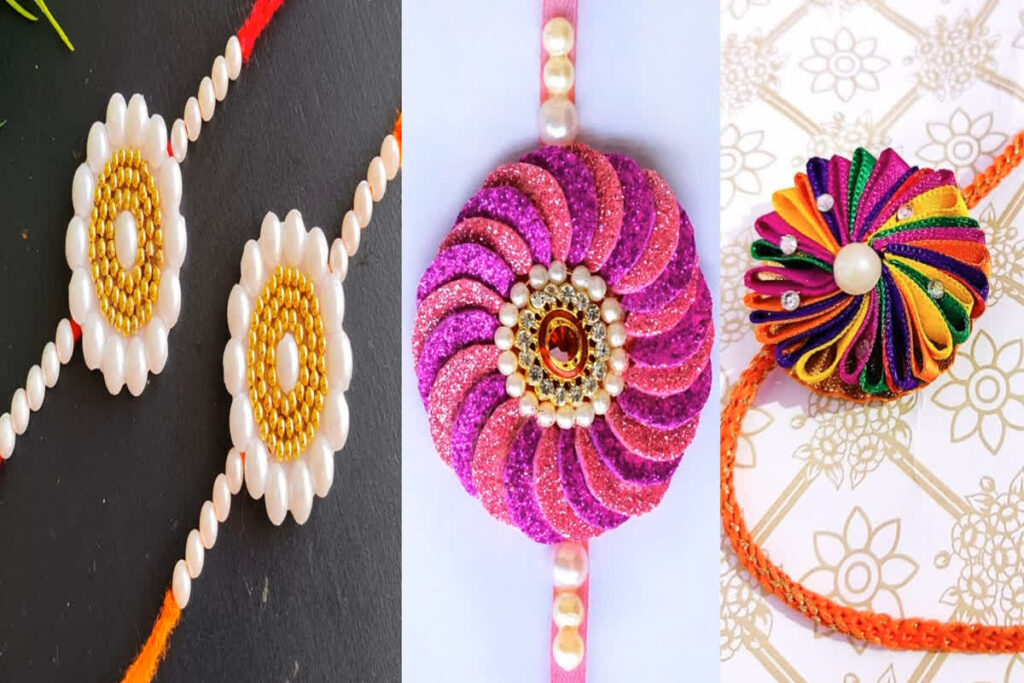 Home Made Rakhi Design