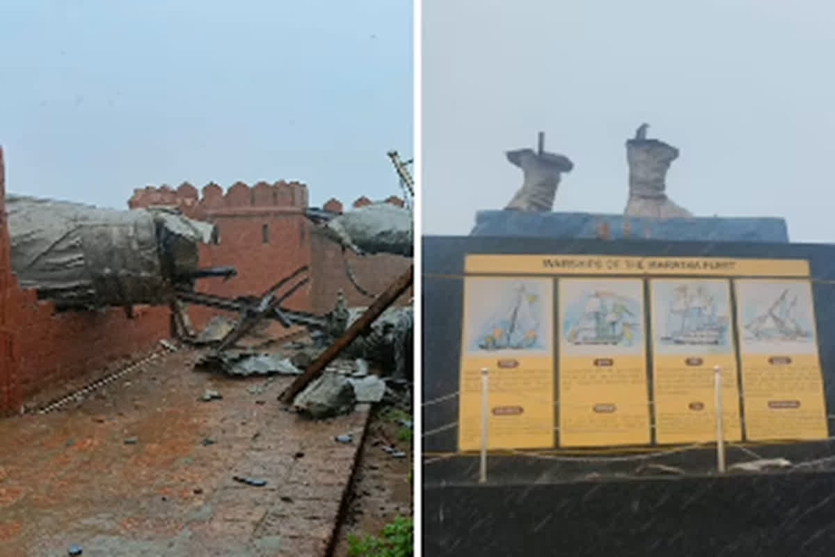 Shivaji Maharaj Statue Collapse: शिवाजी की प्रतिमा गिरने के मामले में पुलिस की बड़ी कार्रवाई, आरोपी स्ट्रक्चरल कंसल्टेंट को किया गिरफ्तार