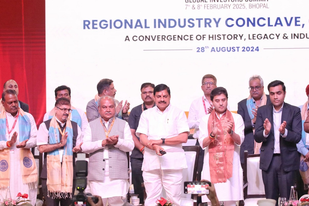 मुख्यमंत्री डॉ. यादव के मुख्य आतिथ्य में ग्वालियर रीजनल इंडस्ट्री कॉन्क्लेव संपन्न, 8000 करोड़ के निवेश प्रस्‍ताव मिले, मिलेंगे 35000 रोजगार के अवसर