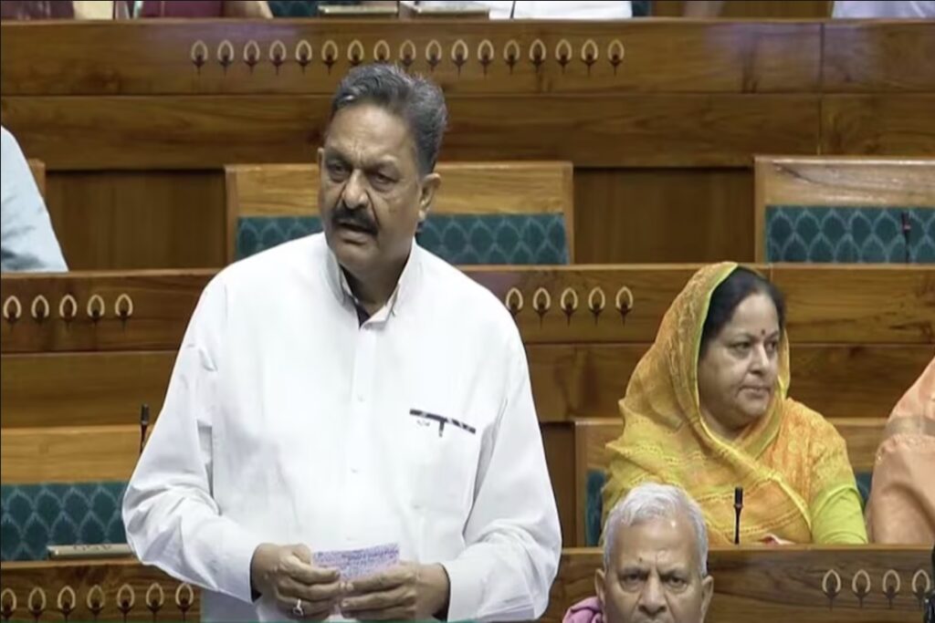 SP MP Afzal Ansari targeted Modi government in Lok Sabha session