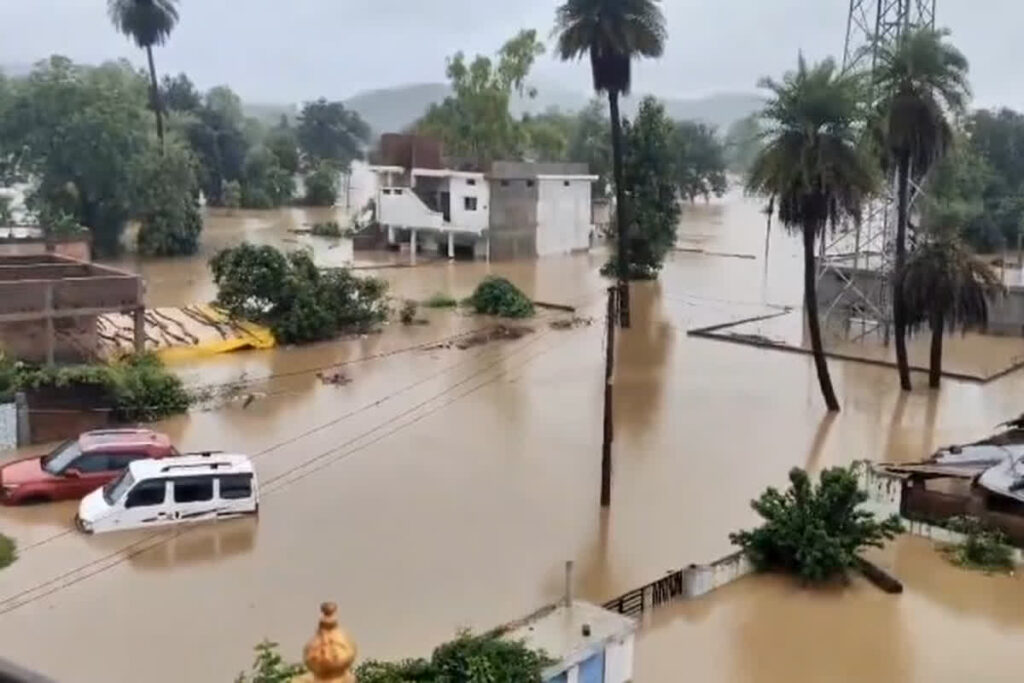 Flood in Katni