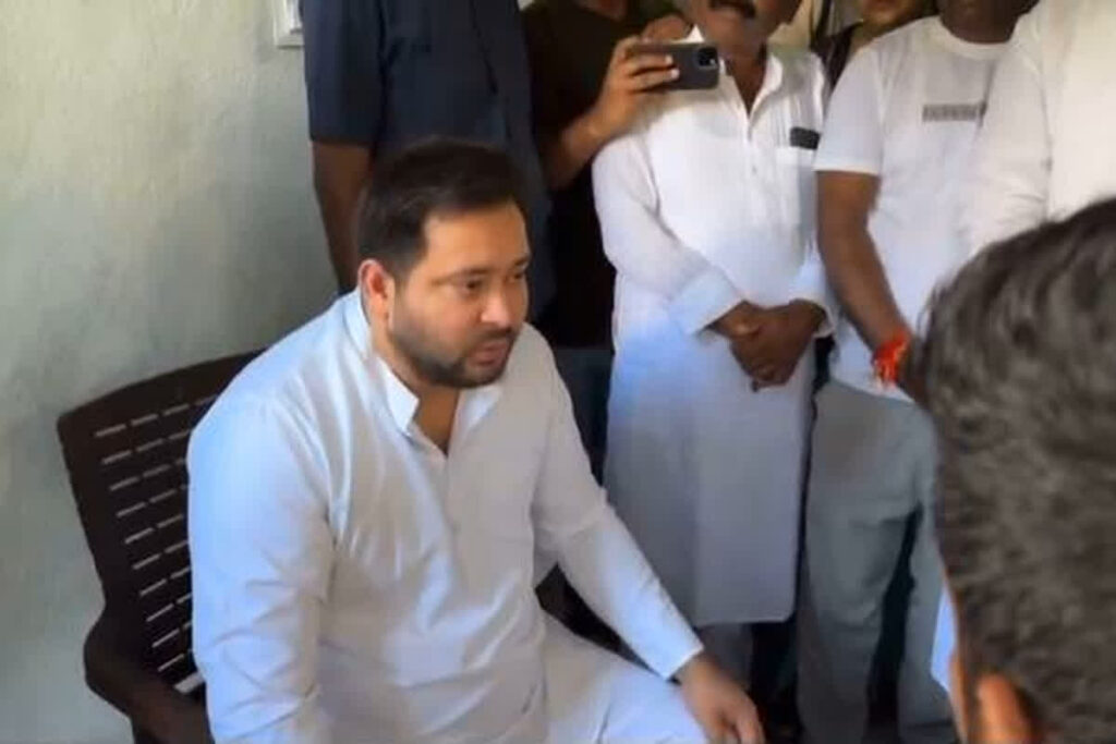 Ward councilor murdered Tejashwi Yadav cornered the government