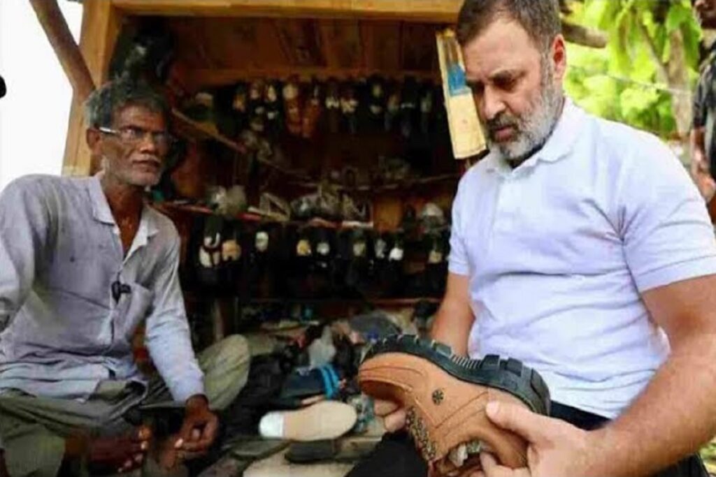 Rahul Gandhi Meet Mochi Chetram