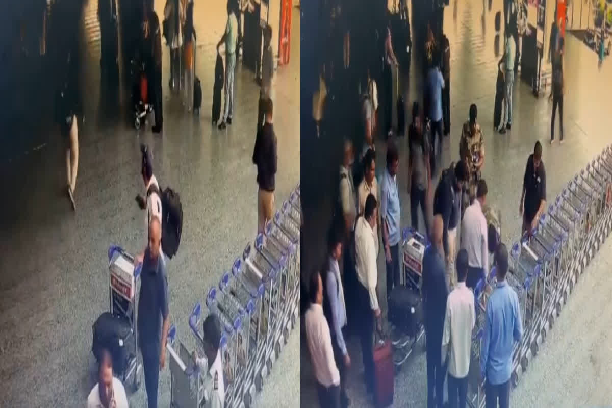 Delhi IGI Airport Video: एयरपोर्ट पर धड़ाम से गिरा यात्री, हिल-डुल नहीं रहे थे हाथ-पांव, CISF के जवानों ने ऐसे बचाई जान, देखें वीडियो