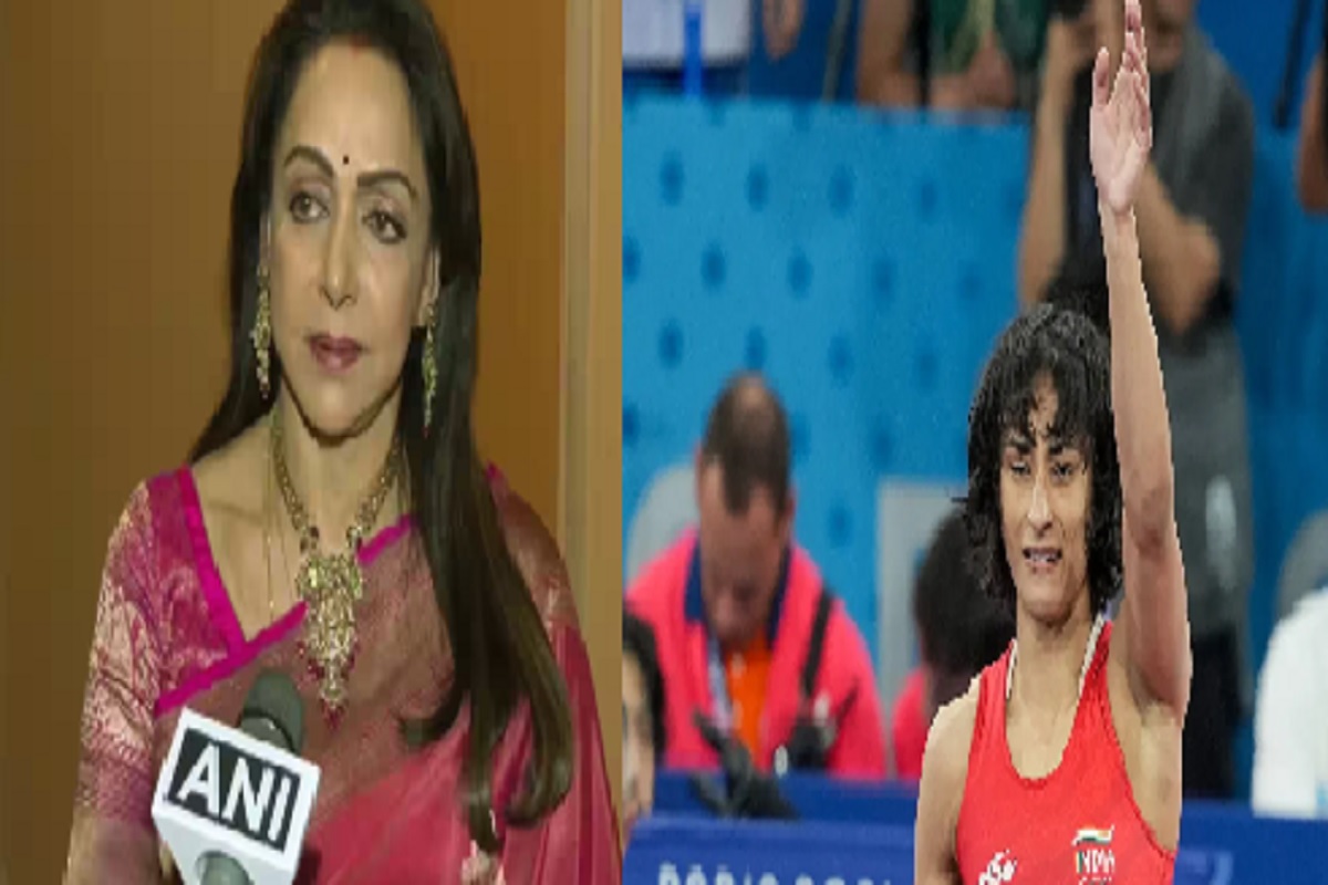 Hema Malini on Vinesh Phogat: विनेश फोगाट के आयोग्य घोषित होने पर हेमा मालिनी ने दी प्रतिक्रिया, कहा-‘हम सभी के लिए एक सबक है’