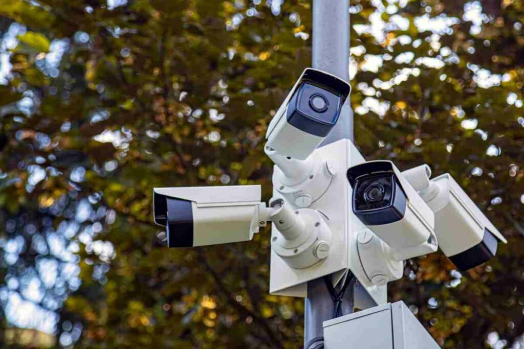 CCTV Camera in School