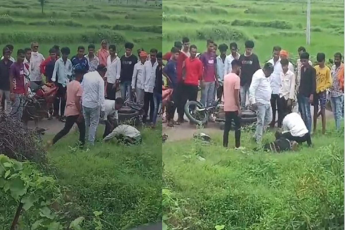 प्रेमिका से मिलने गया था प्रेमी, गांव वालों ने पीट-पीट कर किया अधमरा, वीडियो वायरल होने के बाद एक्शन में पुलिस