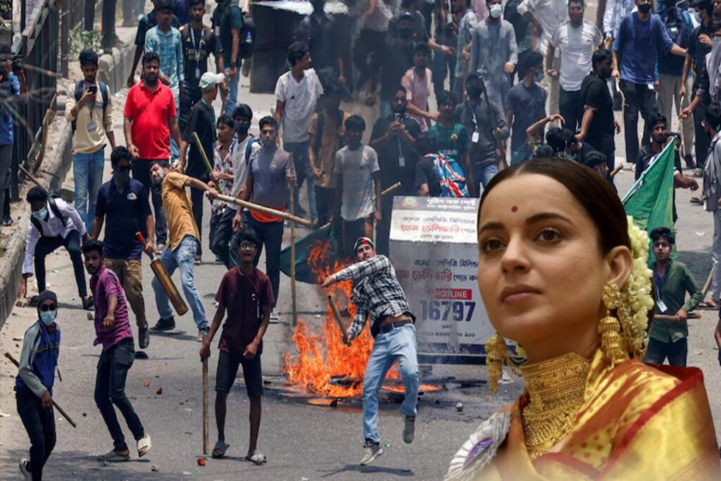 Kangana Ranaut on Bangladesh Violence