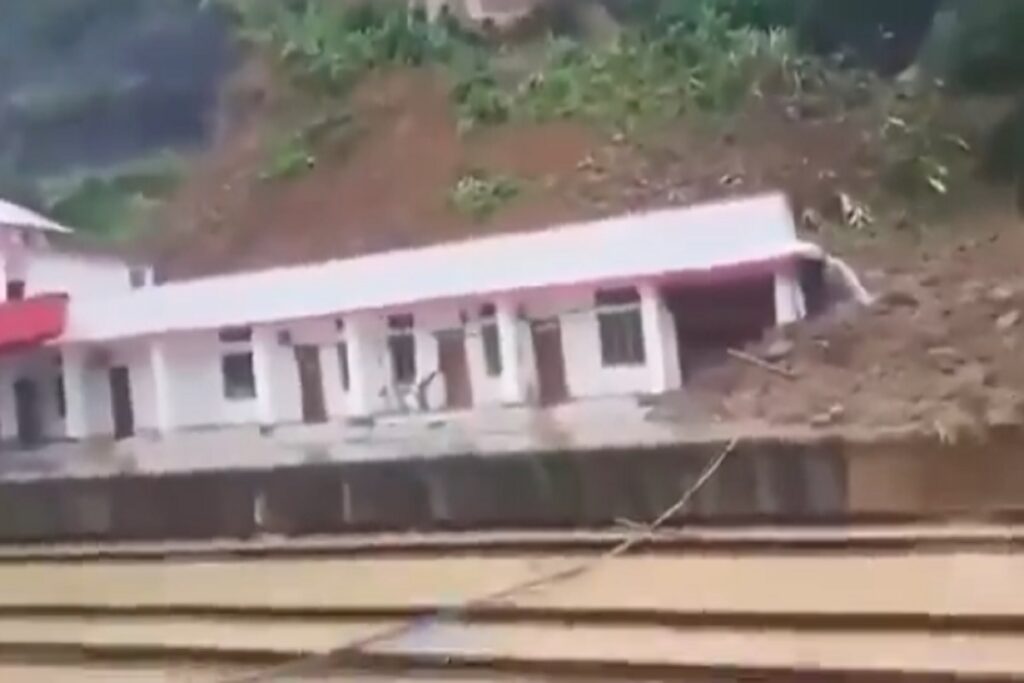 landslide in mizoram