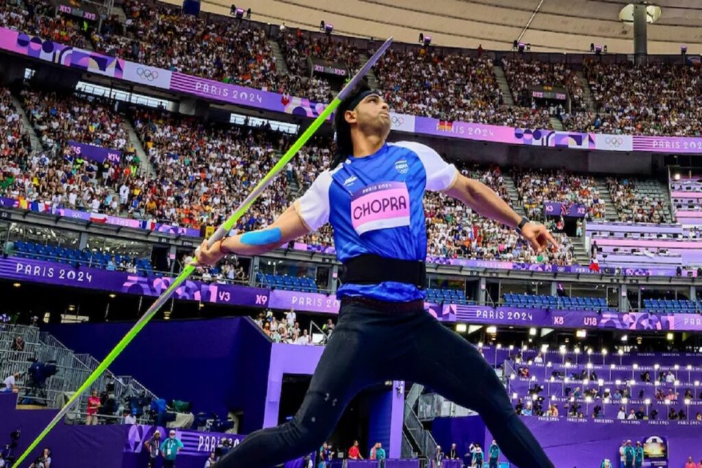 Neeraj Chopra in Paris Olympics