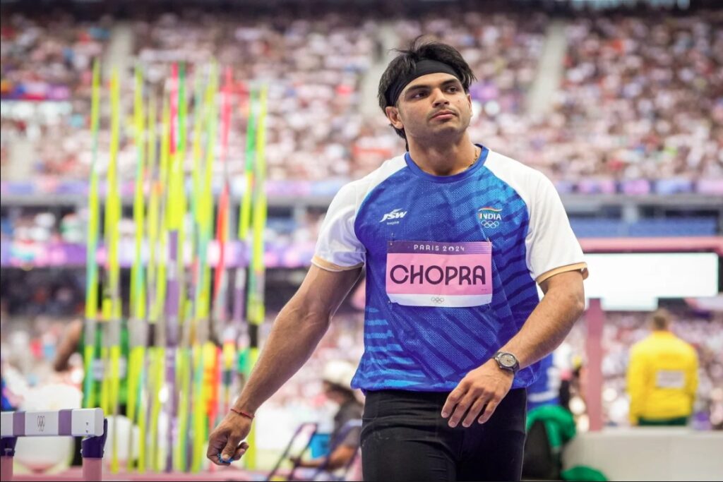 Neeraj Chopra in Paris Olympics