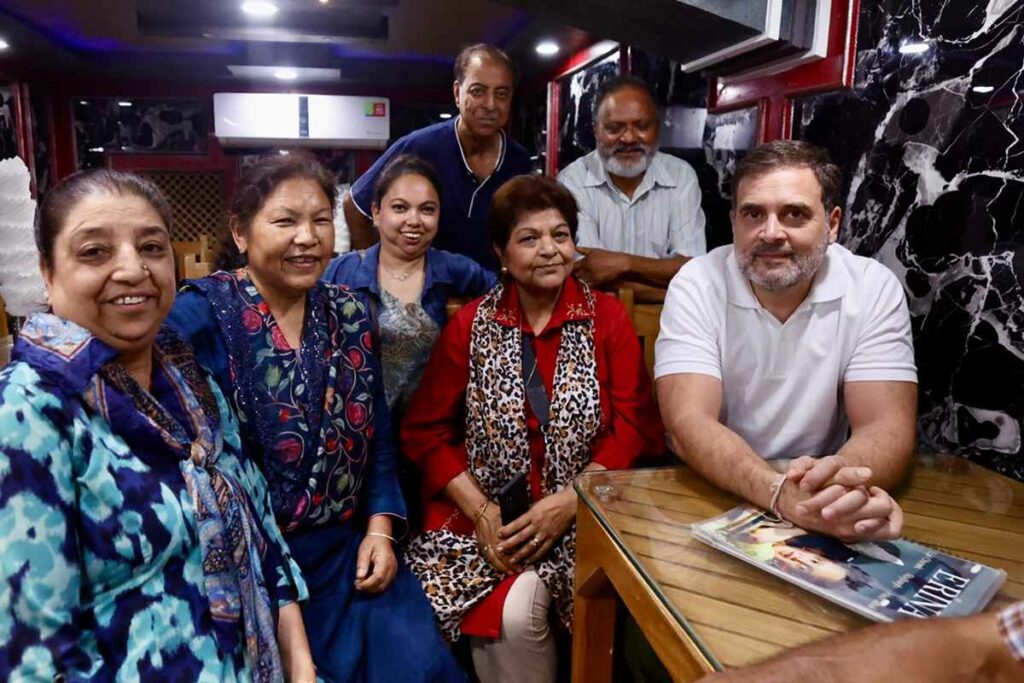 Rahul Gandhi in Kashmir