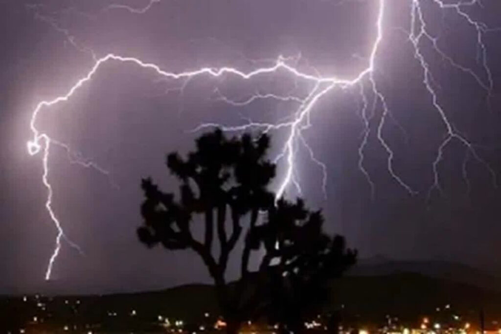 Farmer Died Due to Lightning