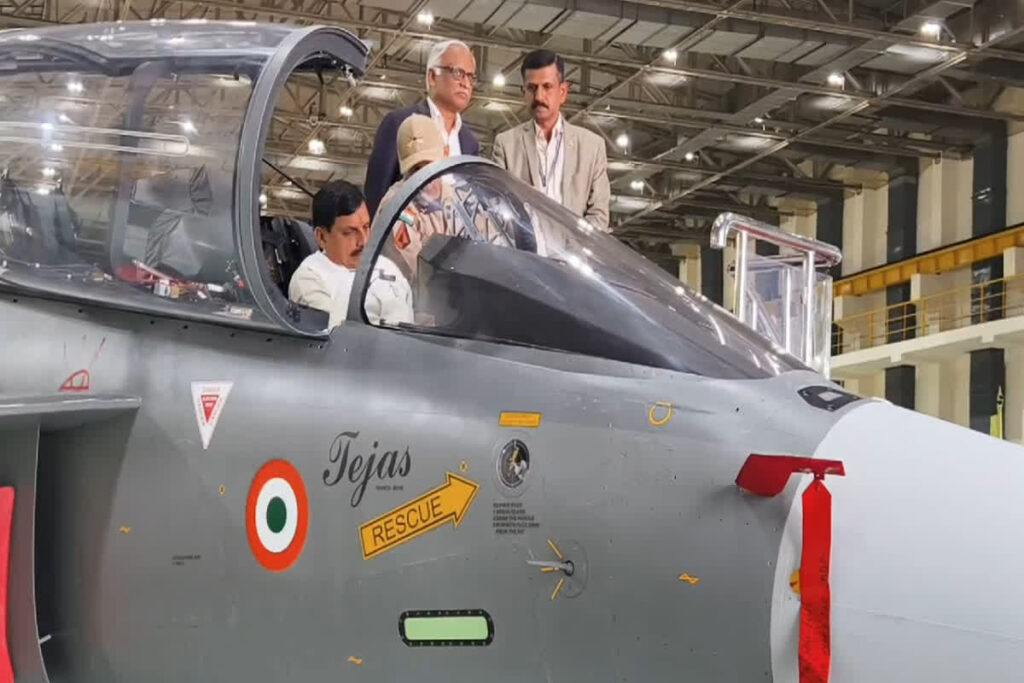 Tejas Fighter Plane in MP