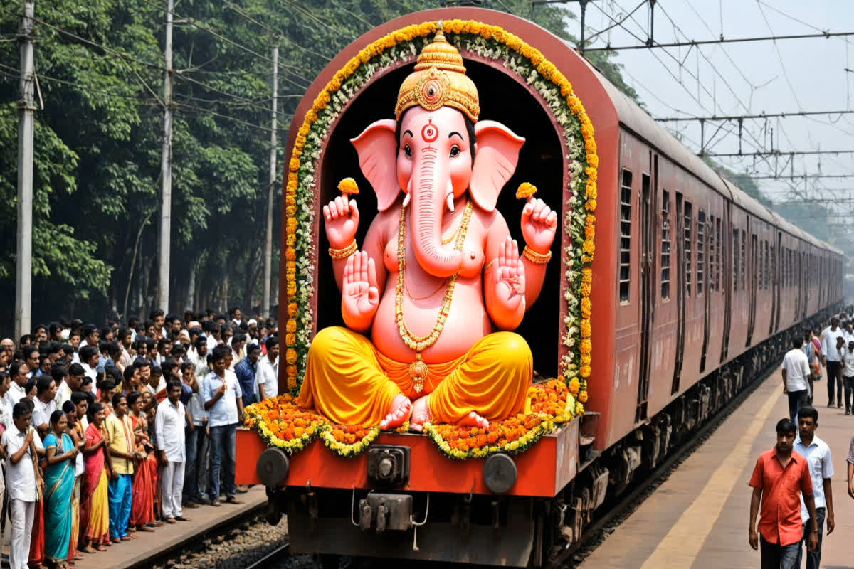 Ganesh Chaturthi Special Trains: रेल यात्रियों के लिए खुशखबरी… गणेश पूजा पर चलेंगी 300 से ज्यादा स्पेशल ट्रेनें, यहां देखें लिस्ट