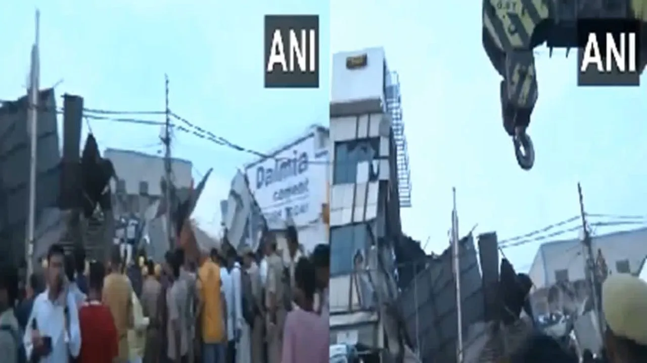 Lucknow Building Collapse Update : इमारत गिरने से बड़ा हादसा..8 लोगों ने तोड़ा दम और कई घायल, रेस्क्यू ऑपरेशन जारी