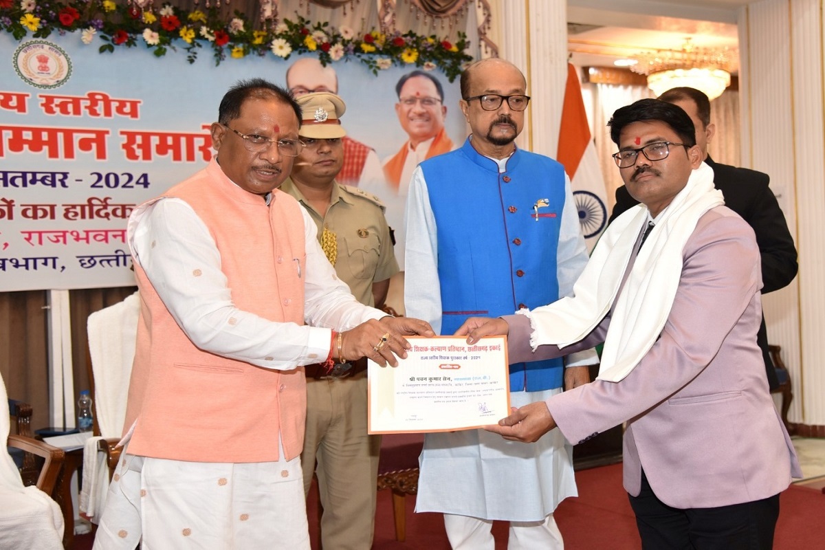 इन 64 शिक्षकों को मिलेगा राज्य शिक्षक सम्मान पुरस्कार, सीएम साय ने की घोषणा, देखें नाम