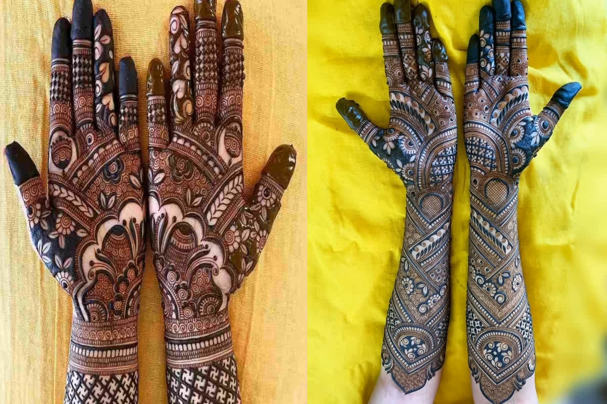 Full Hand Mehndi Designs for Hartalika Teej 2024: हरतालिका तीज पर हाथों पर लगाएं भरी-भरी मेहंदी, सुंदर डिजाइन मोह लेगा पिया का मन