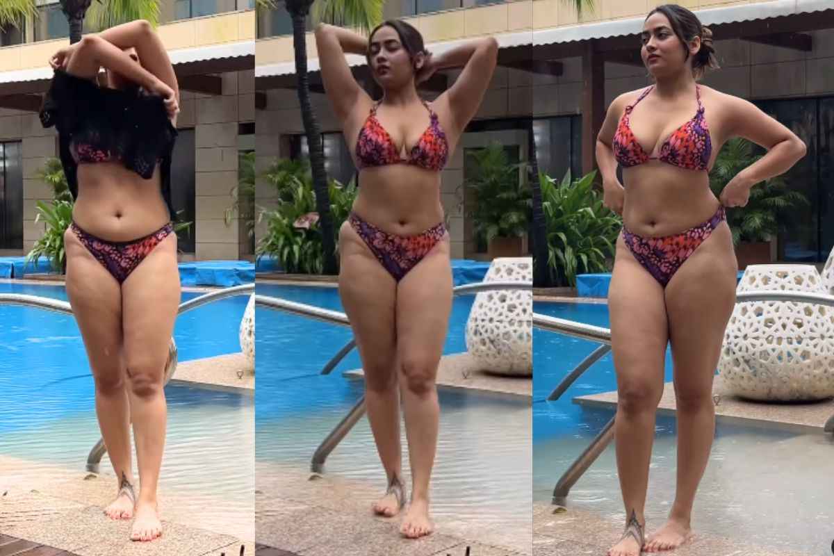Divya Mistry in Bra: कैमरे के सामने बेशर्मी से उतार दिए कपड़े.. फैंस को कराया हुस्न का दीदार.. अदिति के बाद बहन दिव्या ने लगाईInstagram पर आग