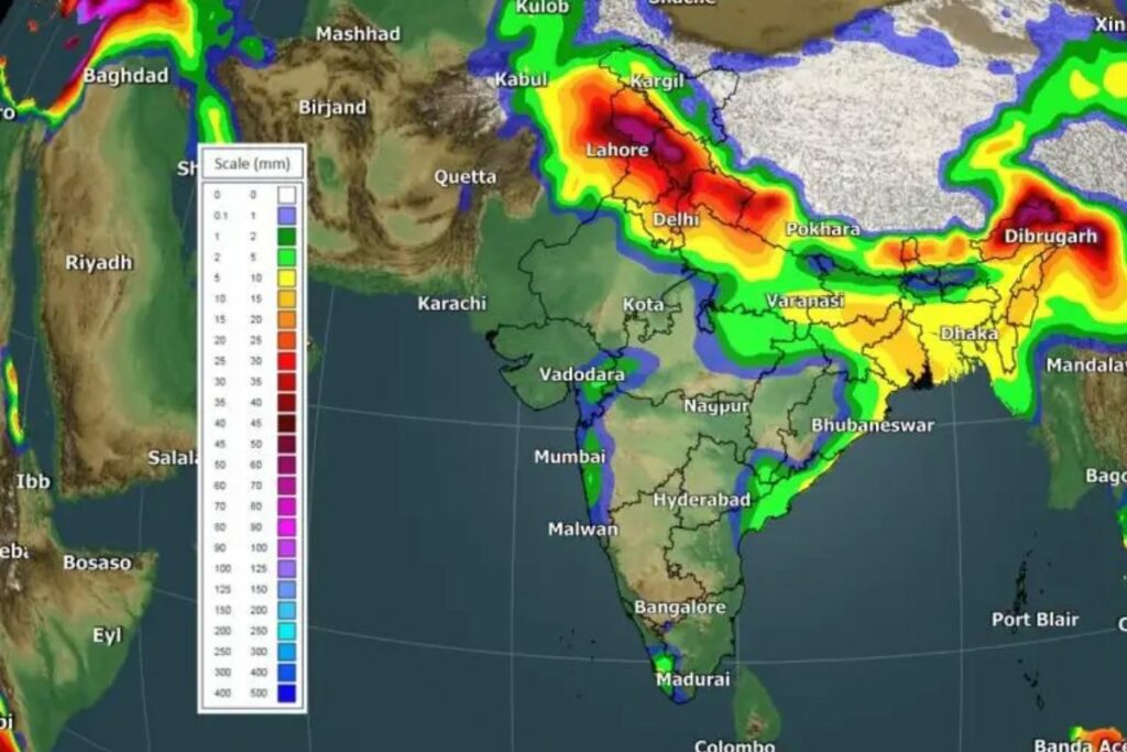 Heavy rain forecast in Uttar Pradesh red and orange alert issued